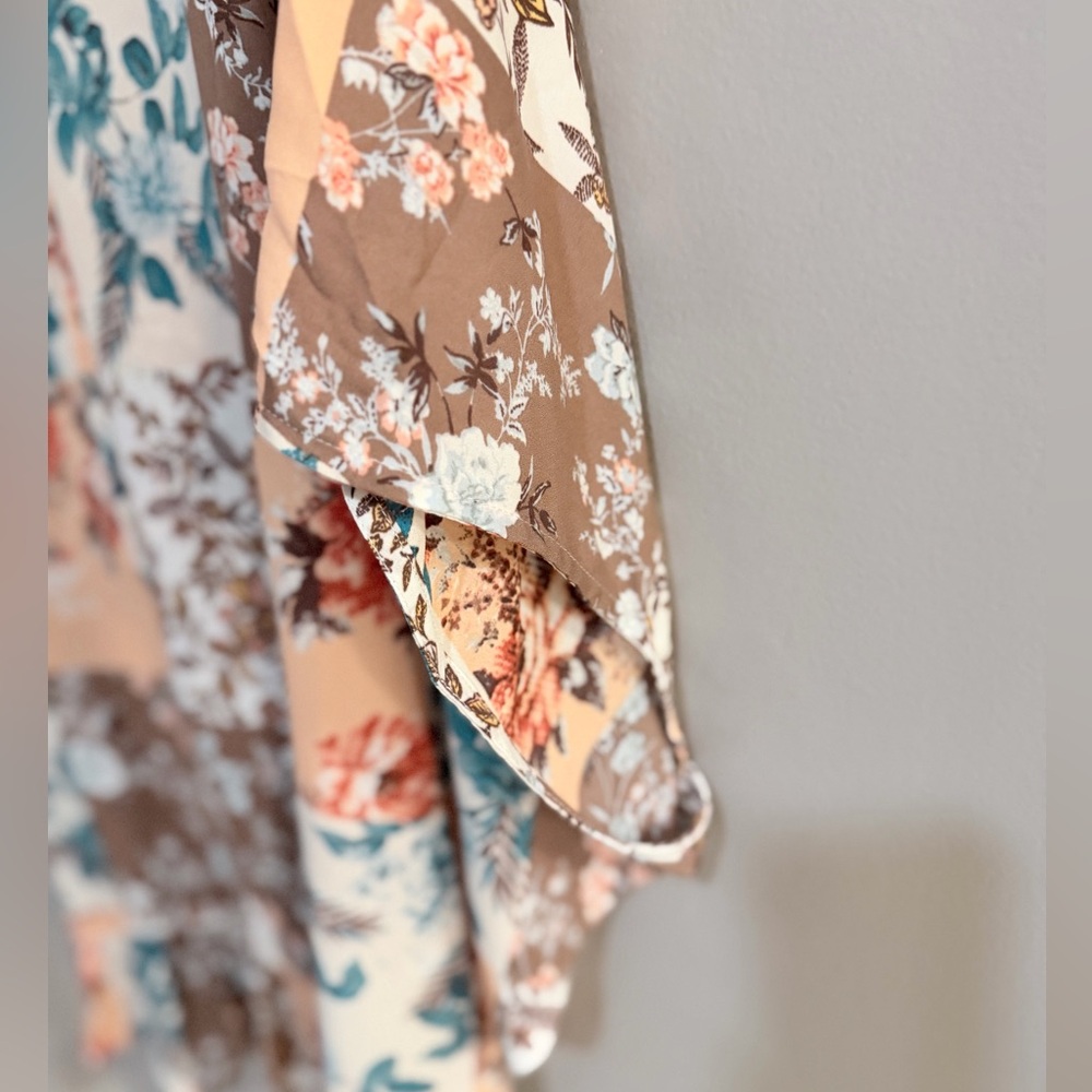 Andree By Unit Floral Patchwork Blouse - Cream, B… - image 5